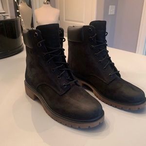 Women’s Black Timberlands